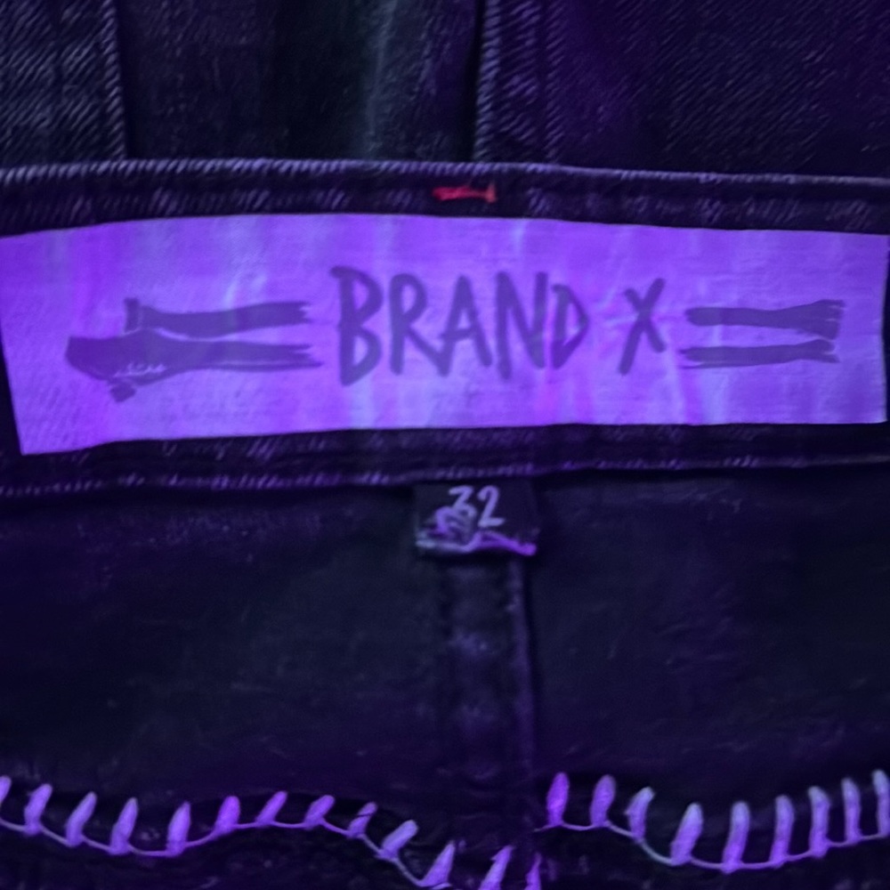 Brand X baggy skeleton jeans.